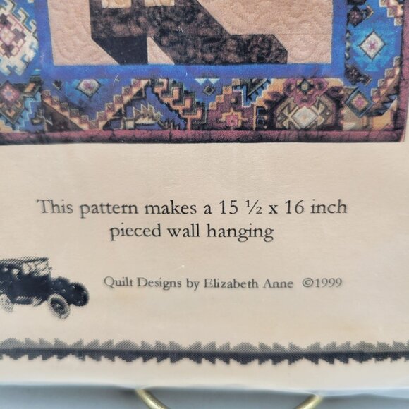 Cowboy Boot Pieced Wall Hanging Quilt Pattern Design By Elizabeth Anne - Picture 3 of 5